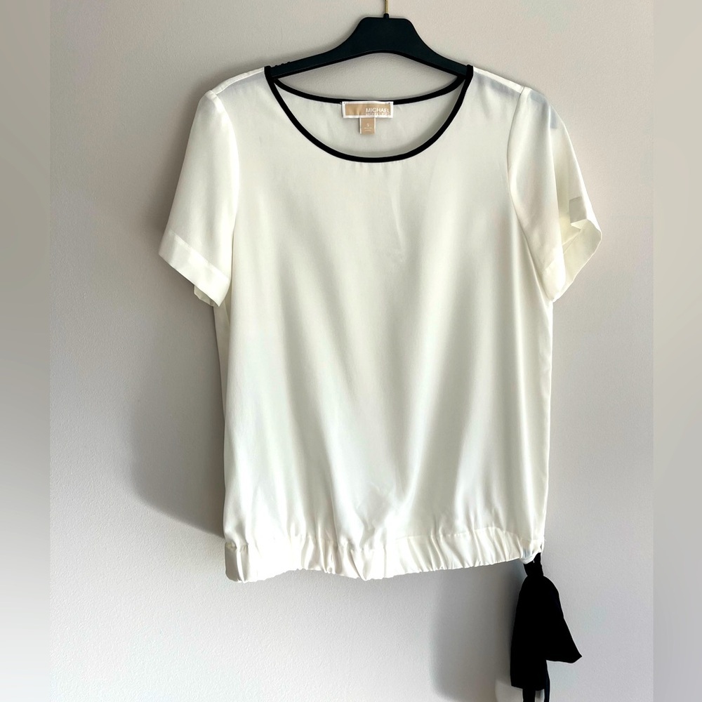 Michael Kors Elegant White Women's Top